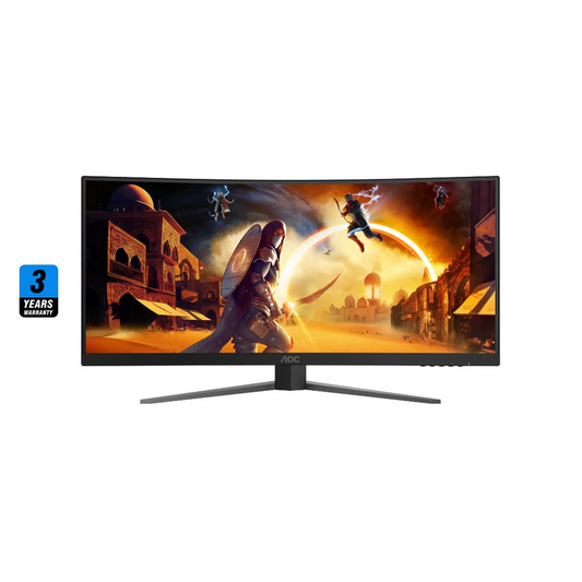 AOC CU34G4G 34 2K (3440x1440) 180Hz 0.5Ms Fast VA Ultrawide Curved , Monitor