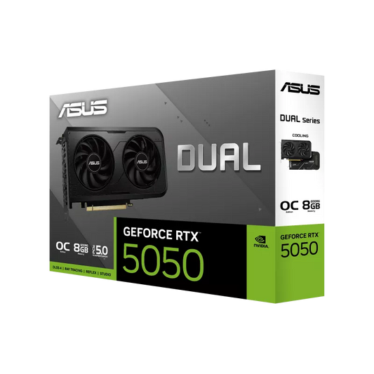 ASUS Dual GeForce RTX™ 5050 8GB GDDR6 OC Edition