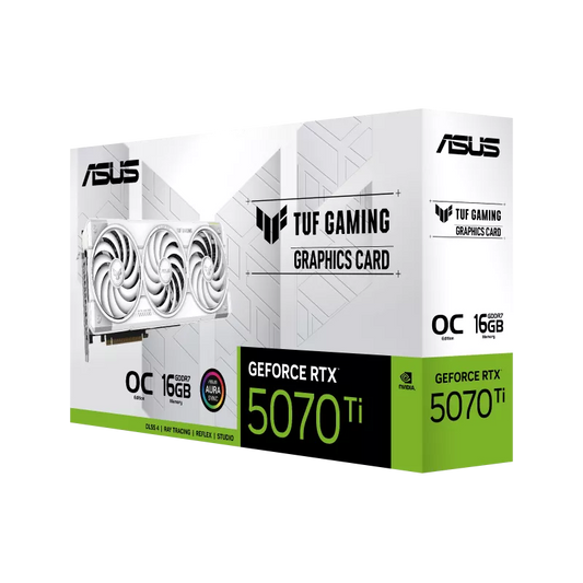 ASUS TUF Gaming GeForce RTX™ 5070 Ti 16GB GDDR7 White OC Edition