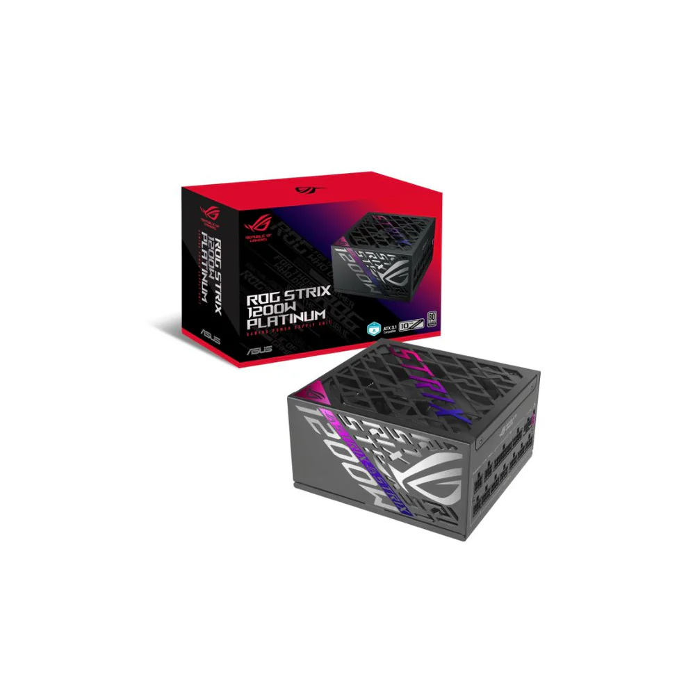 ASUS ROG-STRIX-1200P-GAMING 1200W 80+ Platinum, PCIE 5.1, Fully Modular