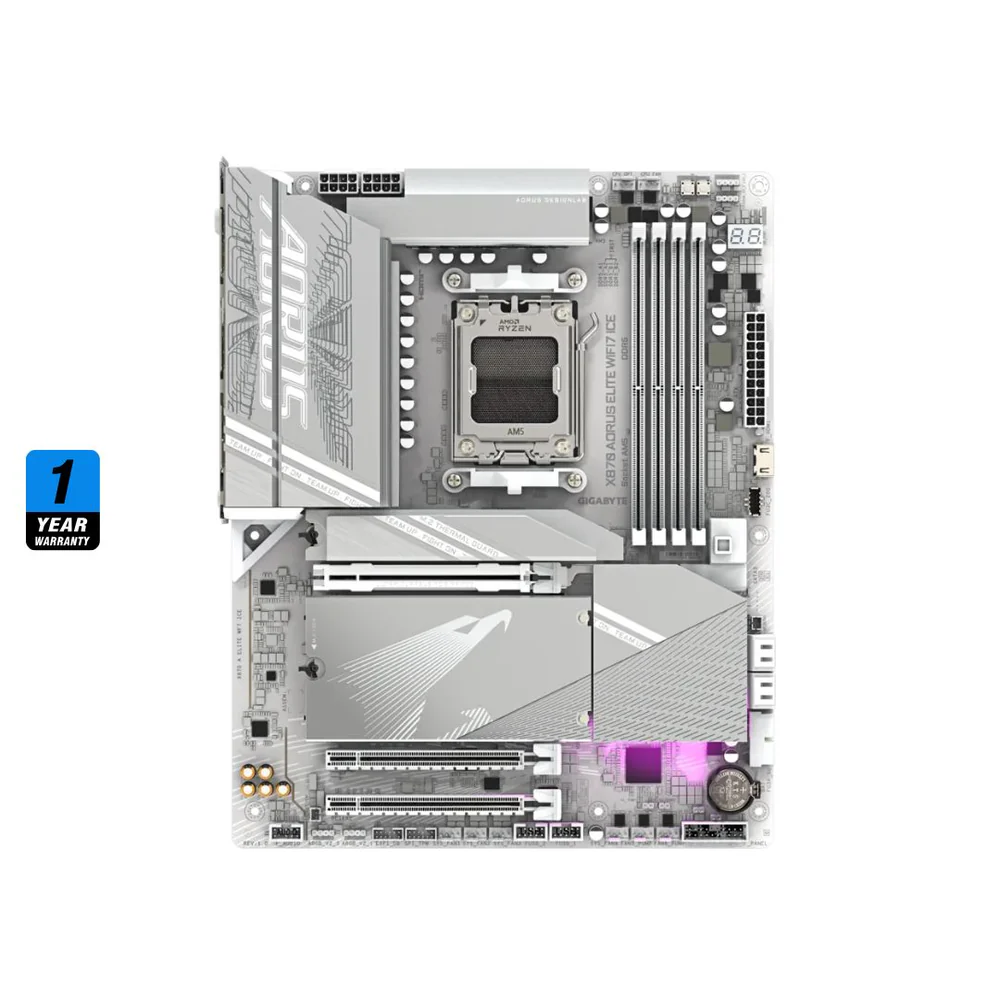 Gigabyte X870 AORUS ELITE WIFI7 ICE, Motherboard