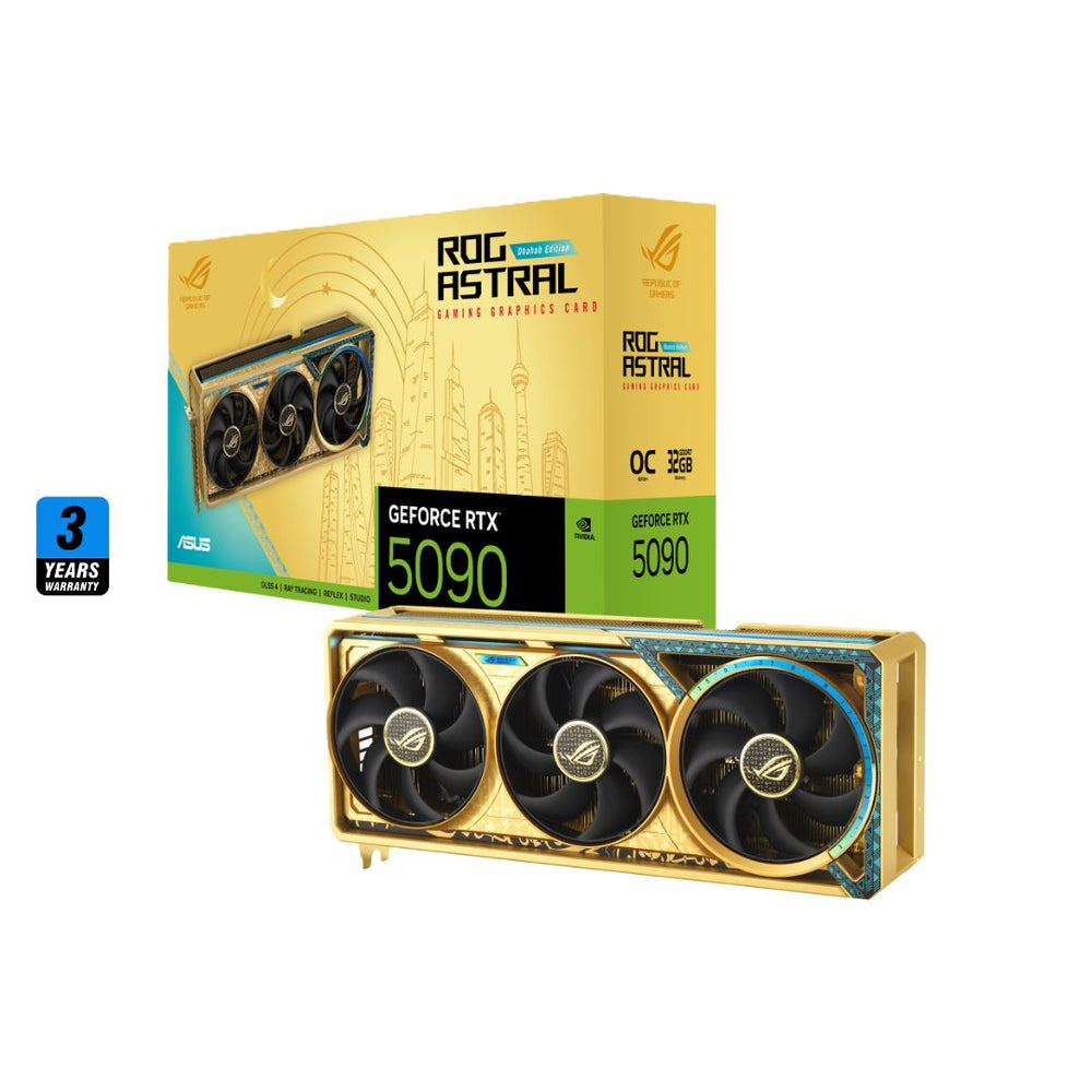 ASUS ROG Astral GeForce RTX™ 5090 Dhahab OC Edition