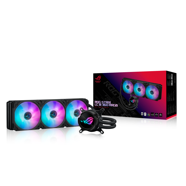 ASUS ROG STRIX LC III 360 ARGB Black,