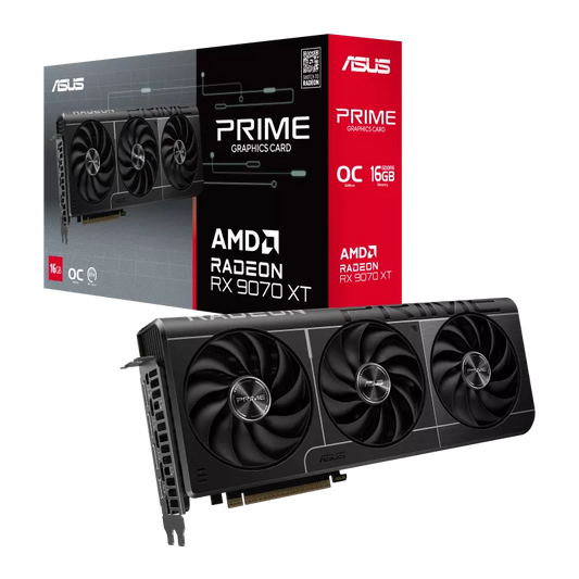 ASUS Prime Radeon™ RX 9070 XT 16GB GDDR6 OC Edition