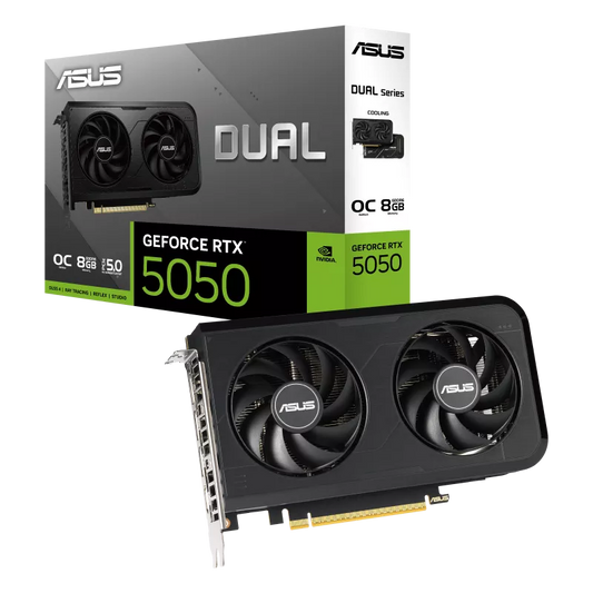 ASUS Dual GeForce RTX™ 5050 8GB GDDR6 OC Edition