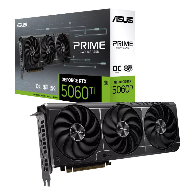 ASUS PRIME GeForce RTX™ 5060 Ti 8GB GDDR7 OC Edition