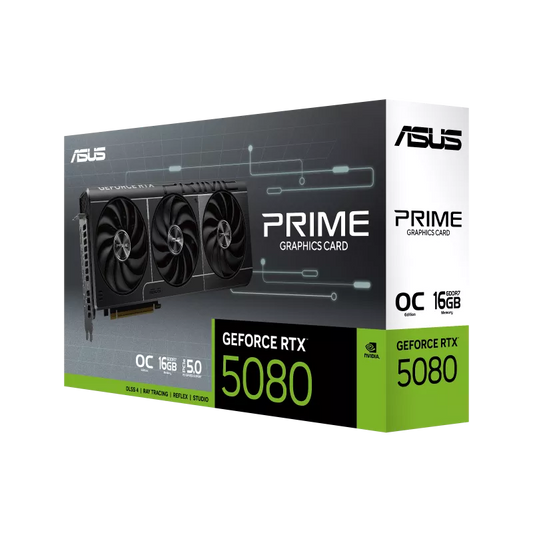 ASUS PRIME GeForce RTX™ 5080 16GB GDDR7 OC Edition