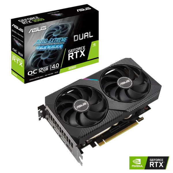 ASUS Dual GeForce RTX™ 3060 OC Edition
