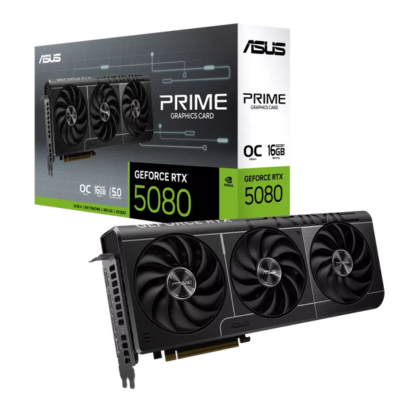 ASUS PRIME GeForce RTX™ 5080 16GB GDDR7 OC Edition