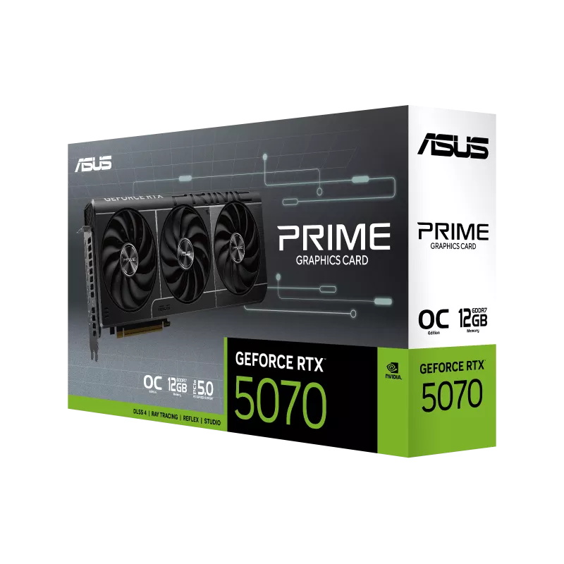 ASUS PRIME GeForce RTX™ 5070 12GB GDDR7 OC Edition
