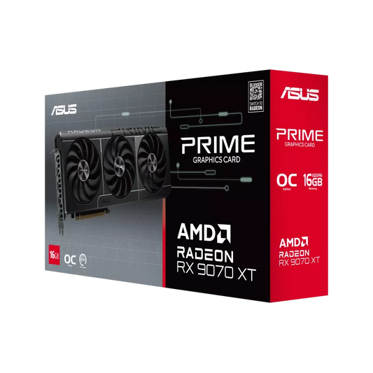 ASUS Prime Radeon™ RX 9070 XT 16GB GDDR6 OC Edition