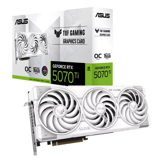 ASUS TUF Gaming GeForce RTX™ 5070 Ti 16GB GDDR7 White OC Edition